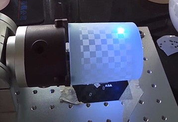 UV激光玻璃杯鐳射花紋