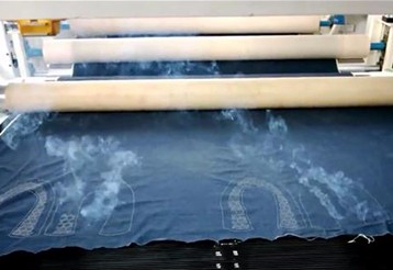 雙頭牛仔布雕花